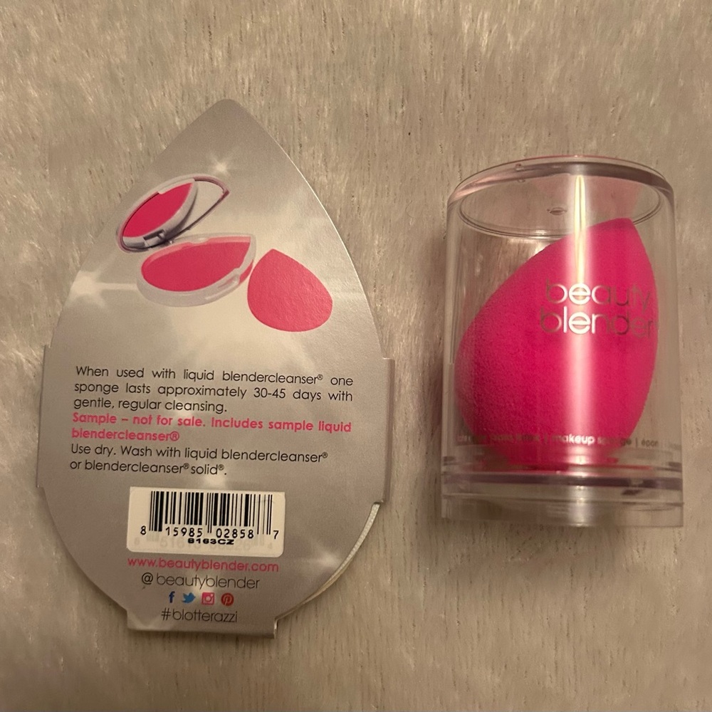 Beauty Blender Original Makeup Sponge & Blotterazzi Set New🩷 - Picture 2 of 11